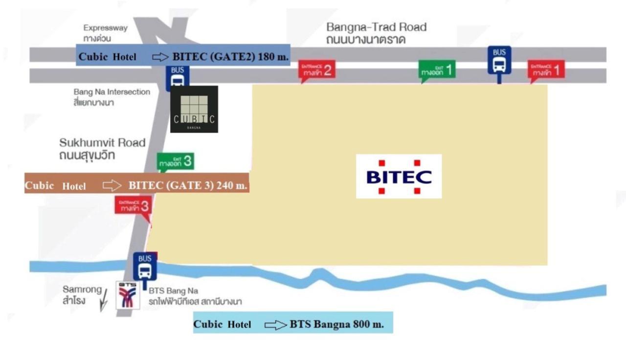 曼谷 Cubic Bangna酒店 外观 照片
